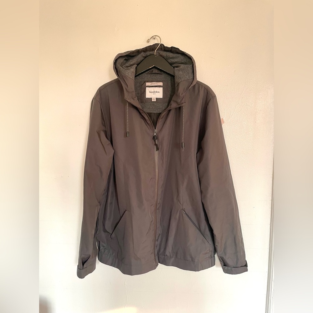 GOODFELLOW WATER RESISTANT JACKET GRAY